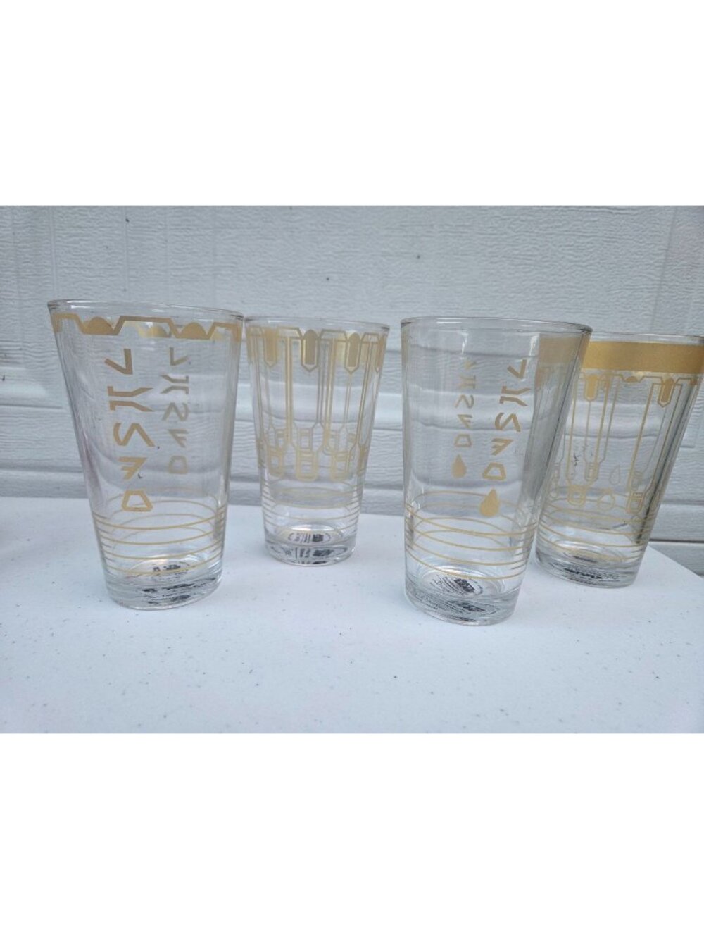 4 Se7en 20 Star Wars Art Deco Tumblers Lando Calrissian Accents Inspired By Mill